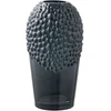 House Nordic Vaza 14x14x25 cm Pilka Stiklas
