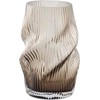 House Nordic Vaza 17x17x25 cm Ruda Stiklas