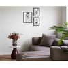 House Nordic Vaza 17x17x25 cm Ruda Stiklas