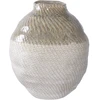 House Nordic Vaza, Vase, balta / žalia