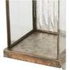 House Nordic Žibintas, 12x12x49 cm, žalvaris, stiklas, metalas