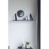 House Sieninis lentynas, Forno lentyna, 80x20 cm, Juoda