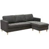 House Lounge sofa, Firenze, tamsiai pilka