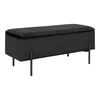 Nežinomas Hallway bench Watford. juodos spalvos. 36.5x95x46cm