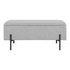 None Hallway bench Watford. light pilka. 36.5x95x46cm
