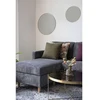 House Sieninis veidrodis, Jersey, brass look
