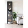 House Vitrina, Brisbane Plona, 40x35x180 cm, Juoda