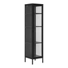 House Vitrina, Brisbane Plona, 40x35x180 cm, Juoda