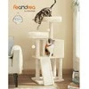 Songmics Feandrea Draskyklė 115 cm su draskymo lenta