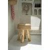 Bazaar Išmatavimas, Rafija, 0,35x0,35x0,45 m, Natūrali