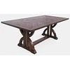 Išplečiamas stalas, Avola, 152,5-198 cm, Tamsiai rudas
