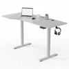 Juskys Aukščio reguliuojamas stalas Homestar Office Stand 160x75 cm baltas