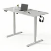 Juskys Aukščio reguliuojamas stalas Homestar Office Stand 140x60 cm baltas