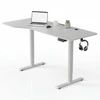Juskys Aukščio reguliuojamas stalas Homestar Office Stand 160x75 cm baltas