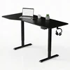 Juskys Aukščio reguliuojamas stalas Homestar Office Stand 160x75 cm juodas