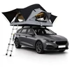 Juskys Automobilio stogo palapinė Lago 120x210 cm juoda/pilka