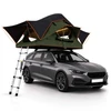 Juskys Automobilio stogo palapinė Lago 120x210 cm juoda/alyvuogių žalia