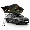 Juskys Automobilio stogo palapinė Lago 120x210 cm juoda/alyvuogių žalia