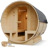 Juskys Barrel pirtis Spitzbergen 191x193x220 cm natūrali eglės mediena