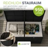 Juskys Dėžė pagalvėlėms Ikaria 145x82.5x79.5 cm juoda