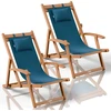 Juskys Gultai Tavira 2 vnt. 110x60x110 cm petrol