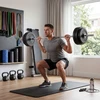 Juskys Hantelių rinkinys 3 viename 60 kg juoda/sidabrinė