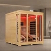Juskys Infraraudonųjų spindulių kabina Billund 170x190 cm Hemloko mediena