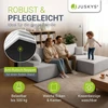 Juskys Kampinė sofa Coredo 250x56x155 cm šviesiai pilka dešinė ottoman dalis