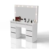 Juskys Komedonas Lilia su LED 108x41x140 cm baltas