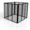 Juskys Komposteris 450L 80x80x70 cm juodas