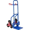 Juskys Laiptais lipantis vežimėlis maišams, max 100 kg, 115 cm, mėlynas/raudonas