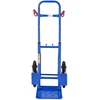 Juskys Laiptais lipantis vežimėlis maišams, max 100 kg, 115 cm, mėlynas/raudonas