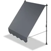 Juskys Markizė Clamp Kapstadt 150x120 cm Pilka