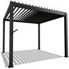 Juskys Pergola Tahiti 3x3x2.4 m antracito spalvos
