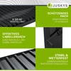 Juskys Pergola Tahiti 3x4 m antracito spalvos
