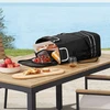 Juskys Pirkinių vežimėlis su laiptų kopikliu 56 L juodas
