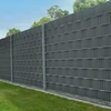 Juskys Privatumo tvoros juosta PVC 35 m 19 cm antracito spalvos