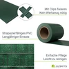 Juskys Privatumo tvoros juostos 4 vnt. 35 m x 19 cm žalia