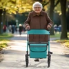 Juskys Rollator Vital 63x68x80-94 cm pilka/juoda