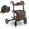 Juskys Rollator Vital 63x68x80-94 cm rudas