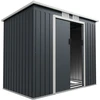 Juskys Sodo namelis 164x88x182 cm Pilkas metalas
