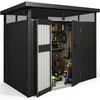 Juskys Sodo namelis Luzern M 5,2 m² antracito spalvos