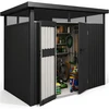 Juskys Sodo namelis Luzern M 5,2 m² antracito spalvos