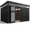 Juskys Sodo namelis Luzern XL 12 m² antracito spalvos