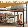 Songmics VASAGLE drabužių stovas, drabužių kabyklos, drabužių stovas su 9 kabliais