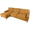 Kampinė sofa BASIL LC, tamsiai geltona