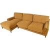 Kampinė sofa BASIL kairiojo kampo, oranžinė