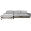 Kampinė sofa BASIL LC, pilka