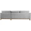 Kampinė sofa BASIL RC, pilka