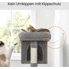 Songmics Feandrea 74 cm aukščio draskyklė, kačių medis, didelė platforma